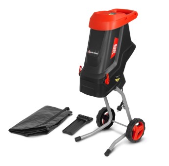 2600W elektrische plantenversnipperaar met 45L opvangzak