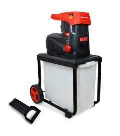 Broyeur de végétaux électrique silencieux 2800W - 45MM 