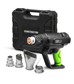 2000W hittekanon geleverd in een doos met 4 accessoires