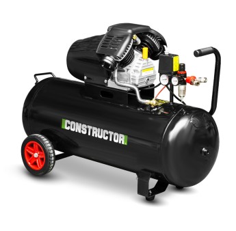 100L tweecilinder oliecompressor - 8 bar - 2,2 kW