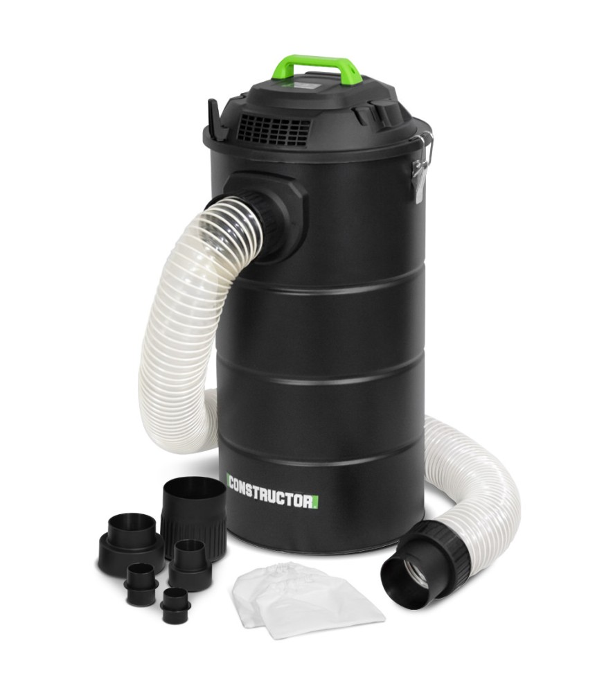 Aspirateur d'atelier 1200W avec cuve métallique 65L