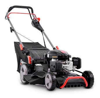 Tondeuse thermique tractée 196CC, mulching et éjection latérale 