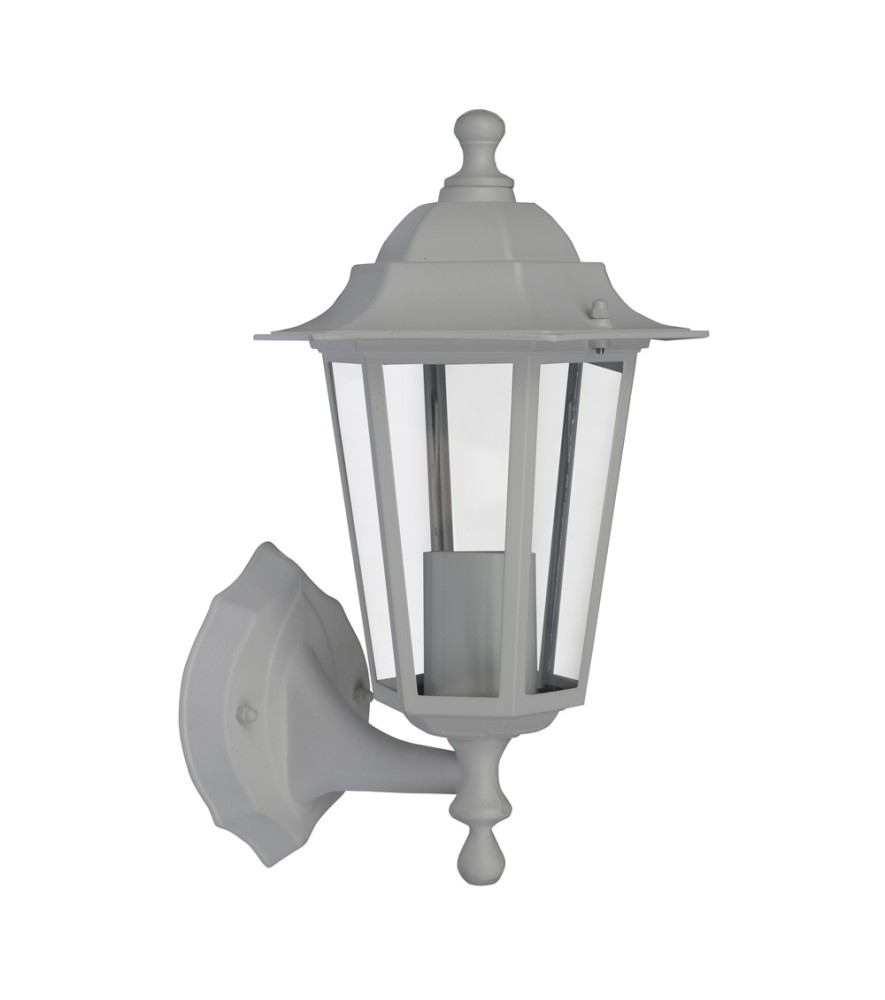 APPLIQUE MONTANTE E27 60W DETECTEUR BLAN