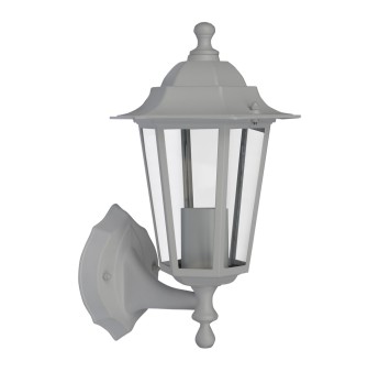 APPLIQUE MONTANTE E27 60W DETECTEUR BLAN