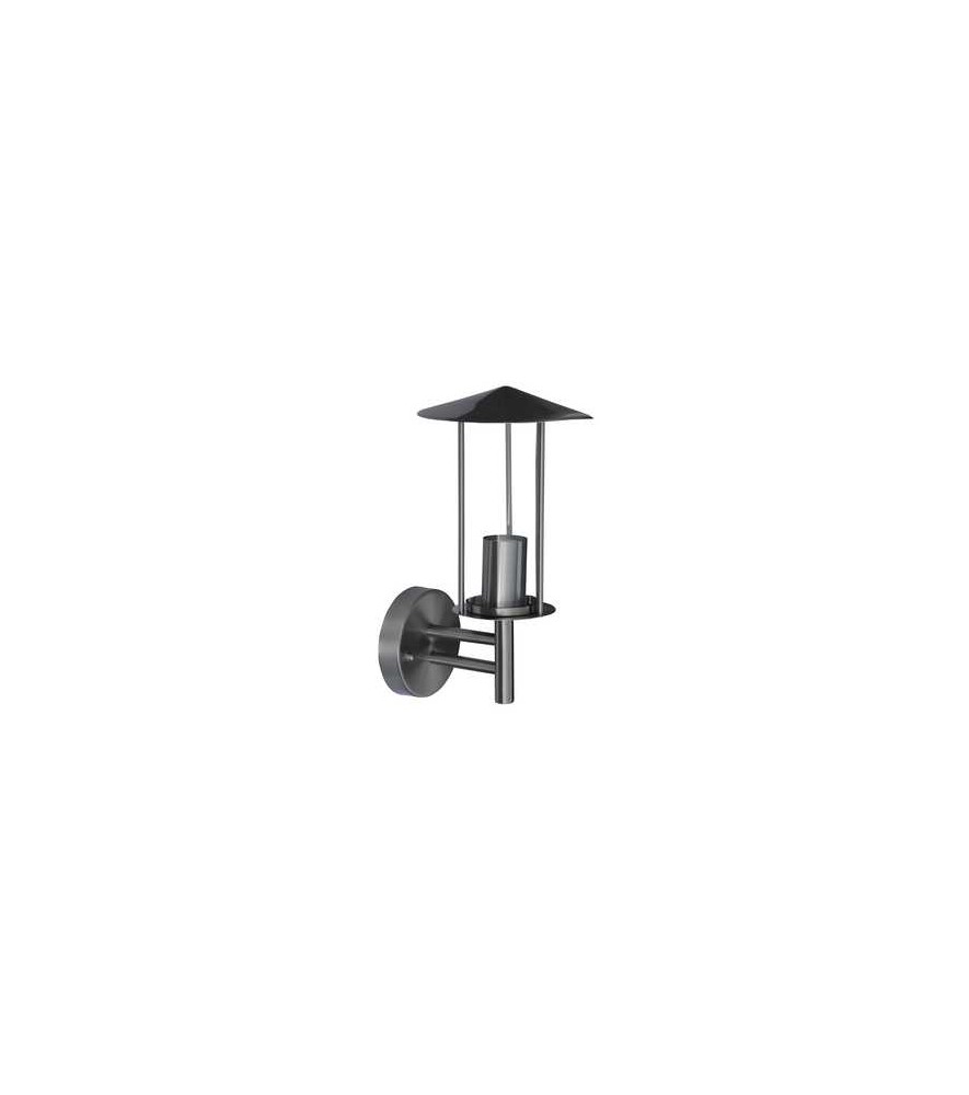 APPLIQUE MONTANTE INOX E27 60W