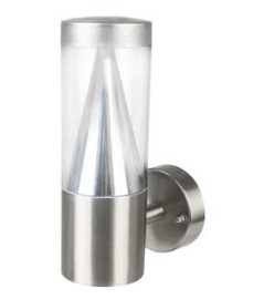 APPLIQUE MURALE INOX 15 LED