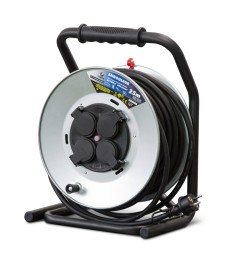 ENROULEUR GALVANISE 25M - HO7 - 3X2.5