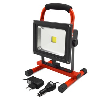 20W OPLAADBARE LED SPOT - 1400LM
