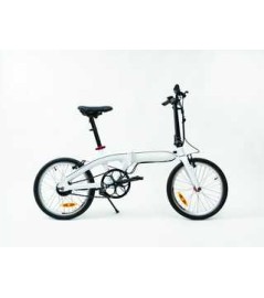 VELO PLIABLE ELECTR.BAT.INTEGR. - BLANC