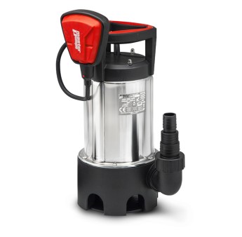 Pompe vide caves eaux chargées 750W - inox