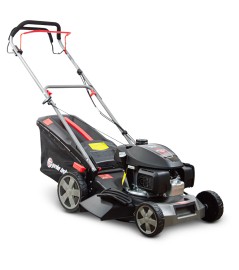 Tondeuse thermique tractée 145CC avec moteur Honda, mulching et éjection latérale
