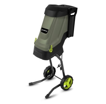 Broyeur de végétaux électrique 2600W avec sac récupérateur de 45L