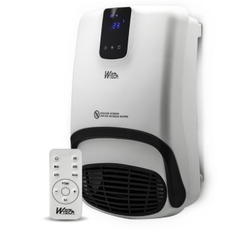 Wandverwarming met handdoekdroger 2000W