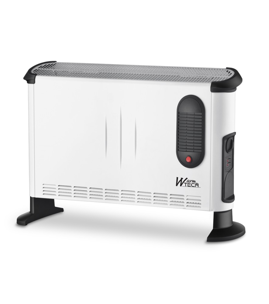 Verrijdbare elektrische convector 3000W met ventilator - 3 standen