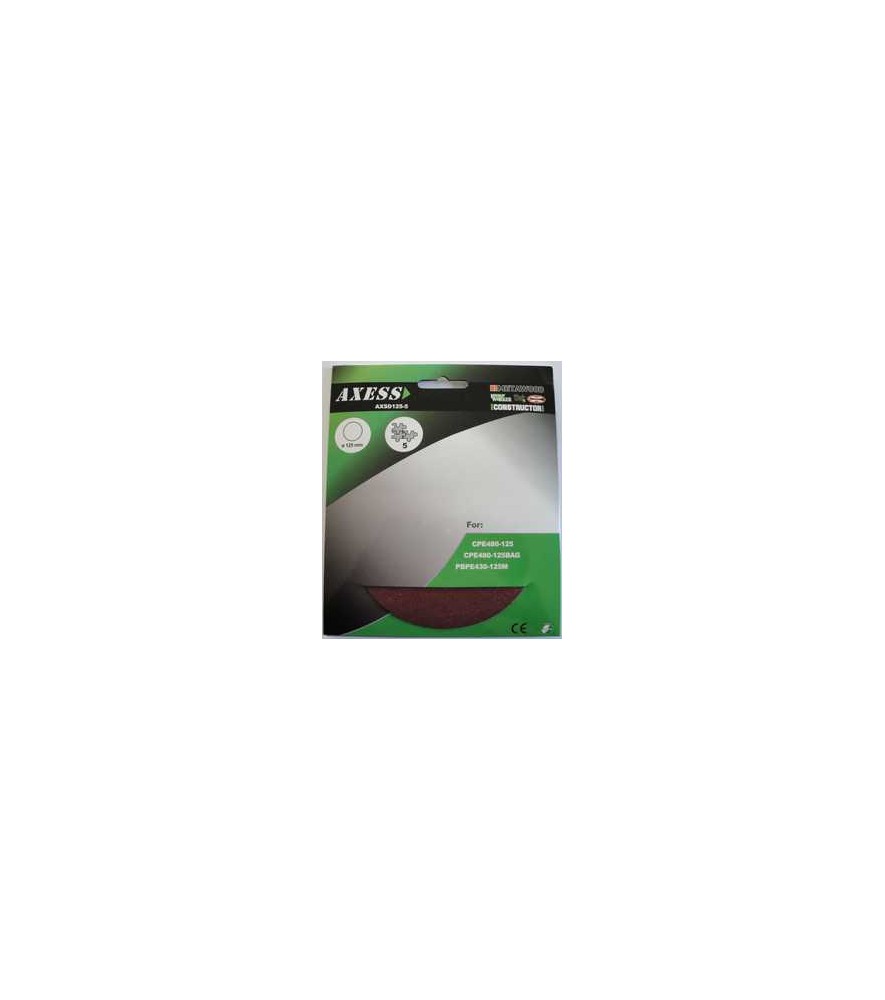 SCHUURBAND 125MM - SET DE 5