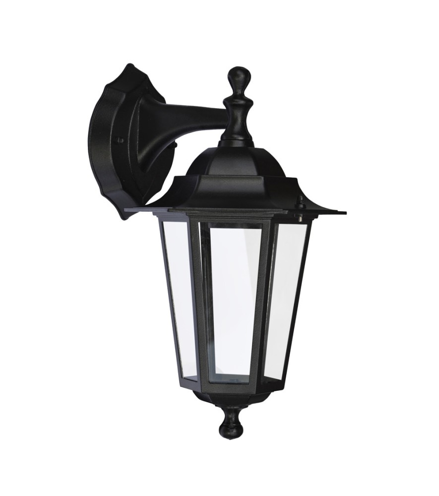 APPLIQUE DESCENDANTE E27 60W - NOIR