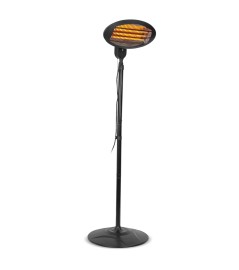 Chauffage de terrasse 2000W sur pied - 3 positions 