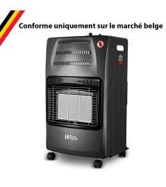 Chauffage gaz infrarouge 4.2 KW pliable