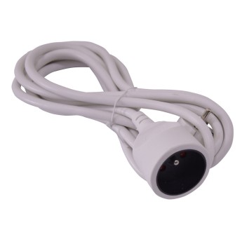 VERLENGSNOEREN 3M-3G*1.5MM2-WIT