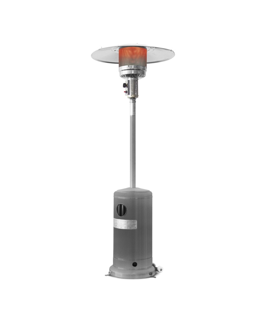 13Kw terrasverwarmer op gas met wielen