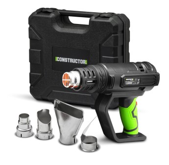 2000W hittekanon geleverd in een doos met 4 accessoires