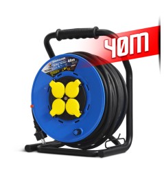 4-aansluitingen haspel-h07rn-3g2.5MM²-40M