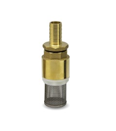 CLAPET DE PIED - CREPINE 1" LAITON