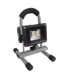 SPOT LED RECHARGEABLE 10W SUR BASE