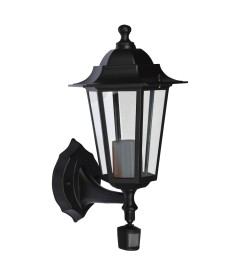 OPSTAANDE WANDLAMP E27 60W SENSOR