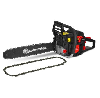 58CC benzine kettingzaag - 50cm zaagblad geleverd met 2 kettingen