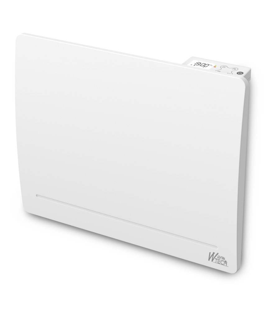 Radiateur inertie fonte 1000 W - IP24 - NF - Fil pilote 6 ordres.