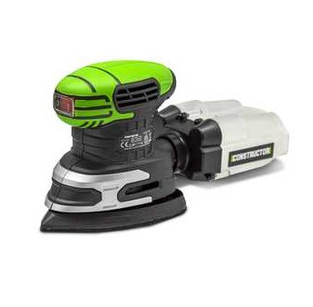 220W driehoekschuurmachine + koffer 