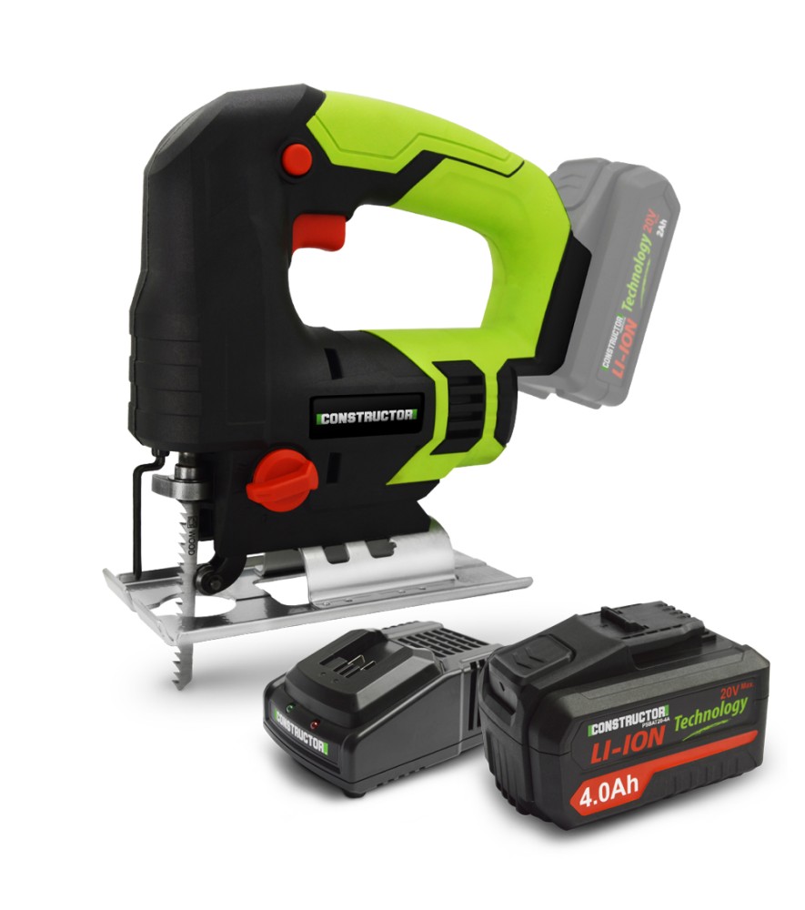 Max 20V pendeldecoupeerzaag met 4Ah accu en oplader