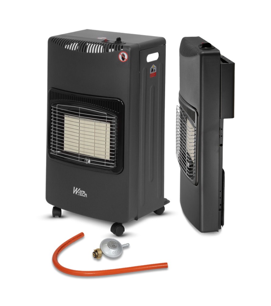 Infrarood gaskachel 4.2 KW opvouwbaar met slang en regelaar te koop in Frankrijk