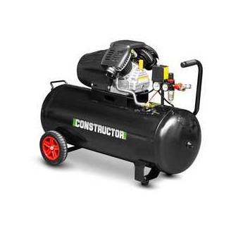 100L tweecilinder oliecompressor - 8 bar - 2,2 kW