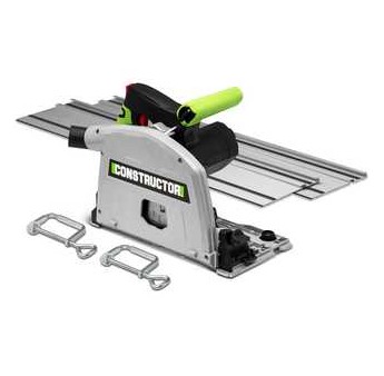 Scie circulaire plongeante 1400W avec rail de guidage - Lame 190mm 24 dents