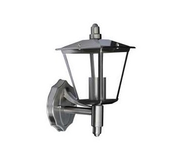 APPLIQUE MONTANTE INOX E27 40W