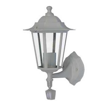 OPSTAANDE WANDLAMP E27 60W MET SENSOR