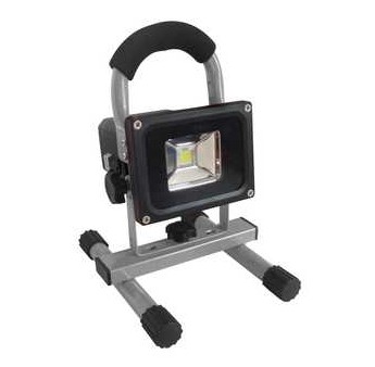 SPOT LED RECHARGEABLE 10W SUR BASE