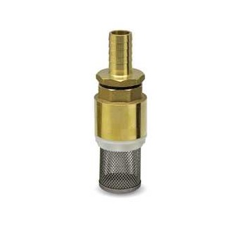 CLAPET DE PIED - CREPINE 1" LAITON