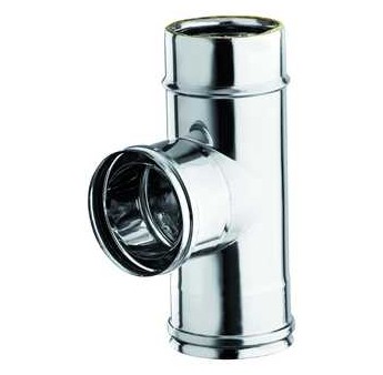 Raccord à T réduit SP diam.80 fem. - Warm Tech