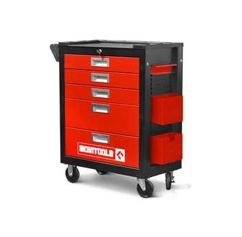 WERKPLAATSWAGEN MET 5 LADEN + TOEBEHOREN