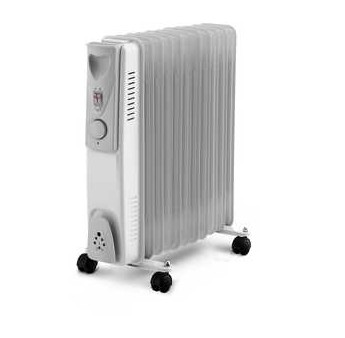 Radiateur bain d huile 2500W  11 éléments - Warm tech