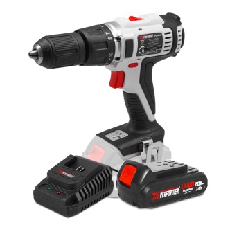 20V slagboormachine geleverd met 2Ah accu - X-Performer