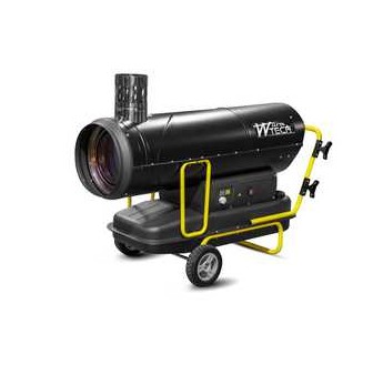 WARM TECH - Diesel- of olie-heteluchtpistool 80 kW