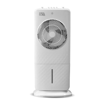 Rafraichisseur d air oscillant 65 W - 5.5L - Ventilateur - Humidificateur - Cool Clima