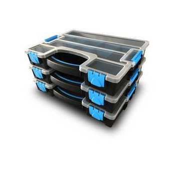 Lot de 3 coffrets empilables - Workmen