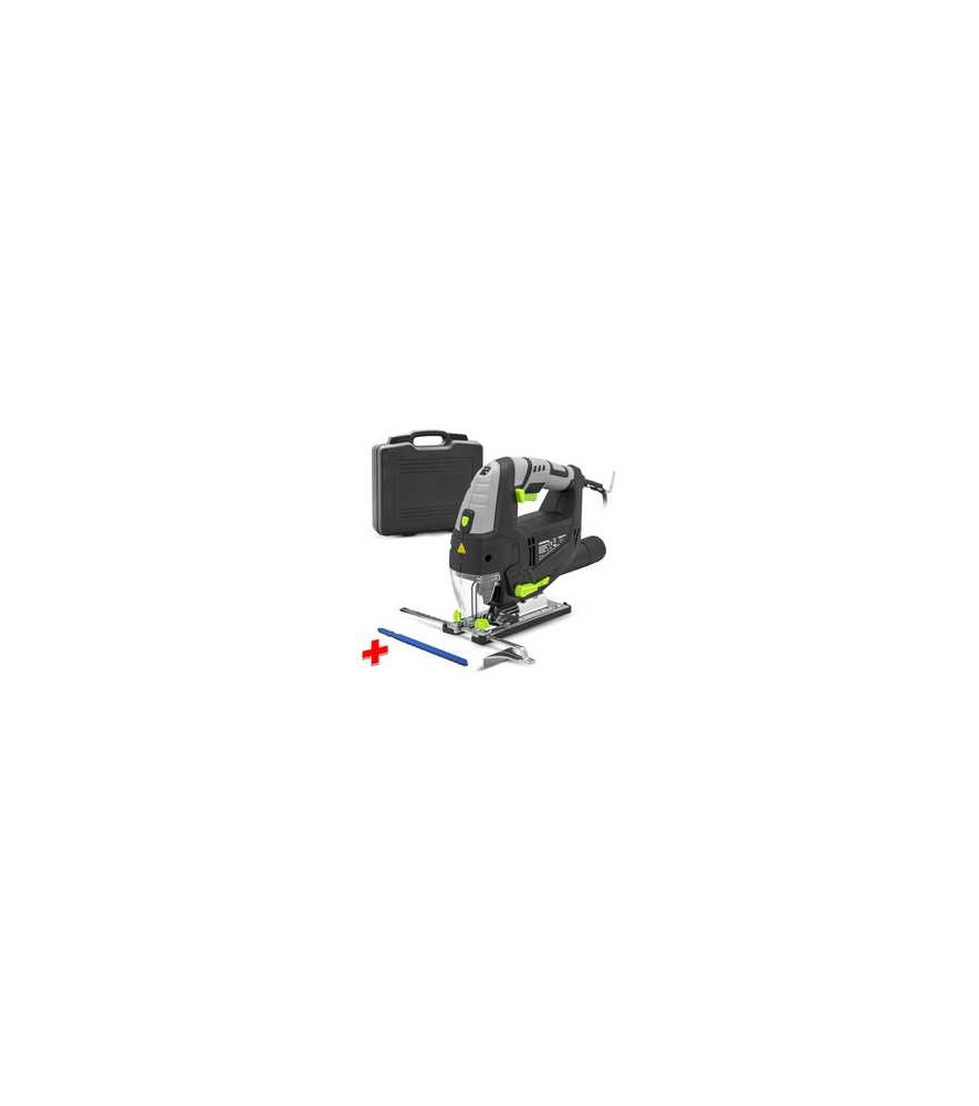 Pendeldecoupeerzaag 800W - Laser - Opbergdoos - Constructor