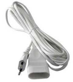 Verlengsnoer 5m - 2x0,75mm² - I-Watts
