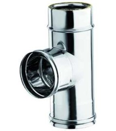 Gereduceerde T-fitting SP diam.80 fem. - WarmTech